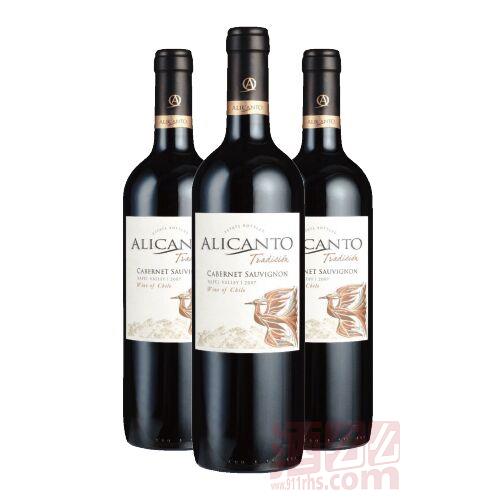 Alicanto2015火鳳凰傳統卡本內蘇維翁紅酒三瓶組