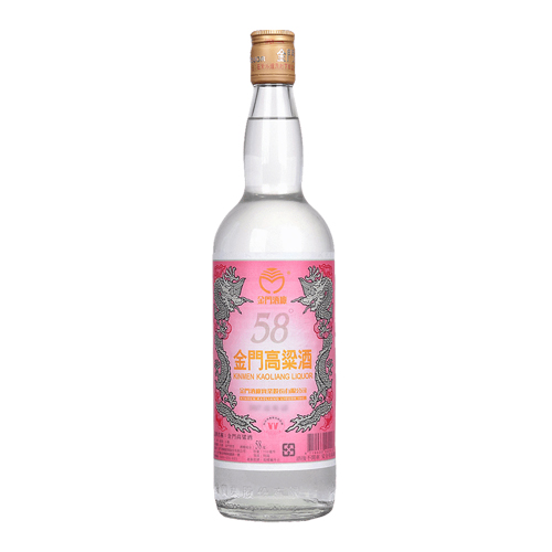 金門酒廠58度紅標高粱酒
