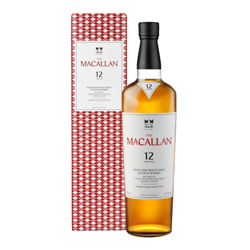 麥卡倫12年雙雪莉桶系列(2025紅)單一麥芽威士忌