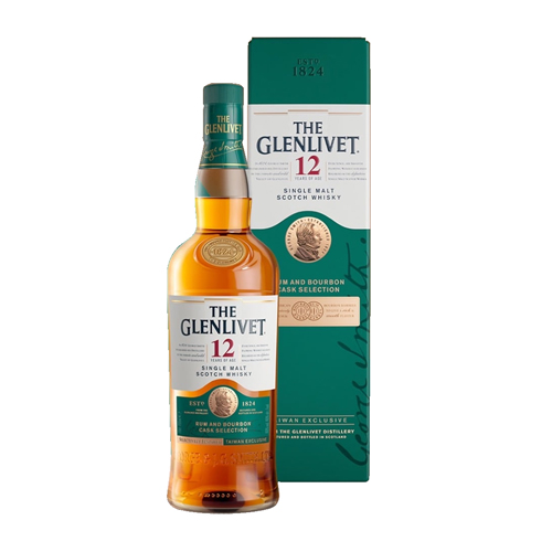格蘭利威12年蘭姆波本桶單一麥芽威士忌