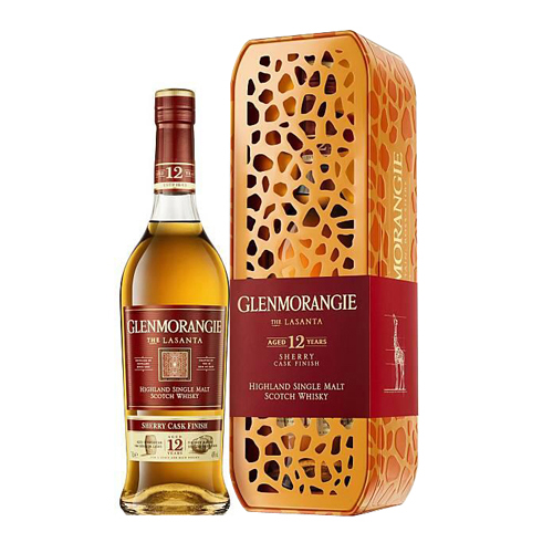 格蘭傑12年雪莉桶風味(長頸鹿保育特別版)單一麥芽威士忌