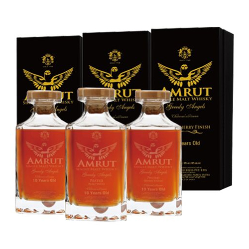 雅沐特貪婪天使10年特別版(三款組)單一麥芽威士忌