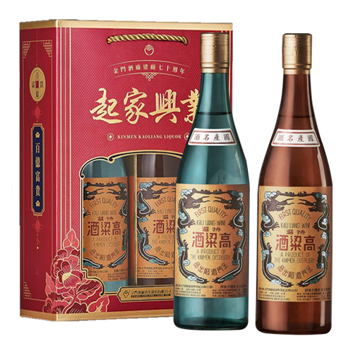 金門酒廠起家興業紀念酒(富貴/百億)高粱酒【禮盒】