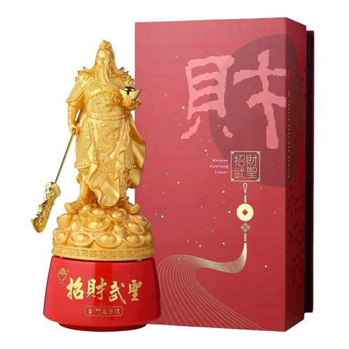 金門酒廠招財武聖58度高粱酒