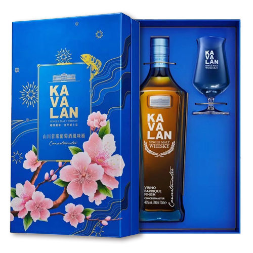 噶瑪蘭山川首席葡萄酒桶(2025新春)單一麥芽威士忌【禮盒】