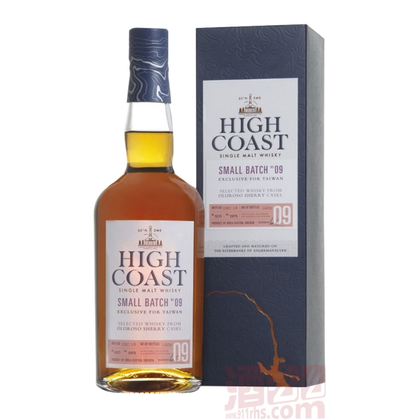 高岸Oloroso雪莉桶(台灣限定版)單一麥芽威士忌