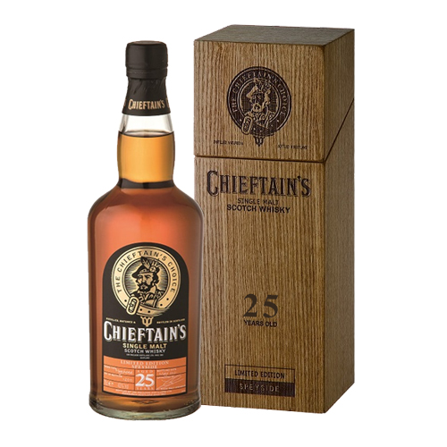 老酋長25年單一純麥威士忌