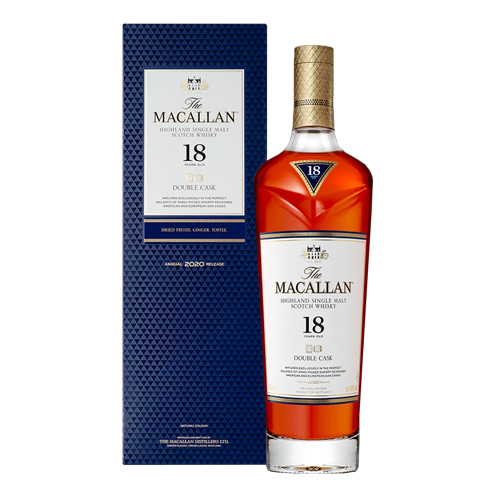 麥卡倫18年雪莉雙桶單一純麥威士忌