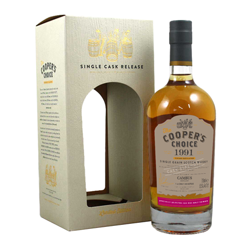 酷選大師1991康布斯28年(台灣限定)波本桶單一桶穀物威士忌
