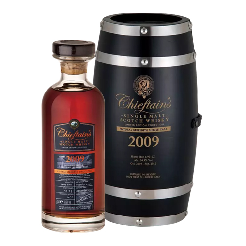 老酋長2009雪莉桶(珍藏原酒系列)單一麥芽威士忌