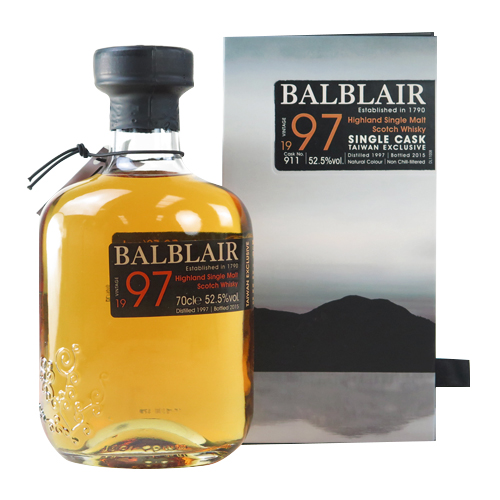 巴布萊爾1997年#911單一純麥威士忌