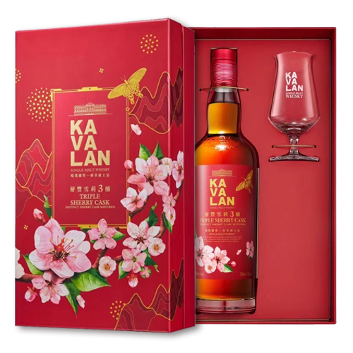 噶瑪蘭層豐雪莉三桶(2025新春)單一麥芽威士忌【禮盒】