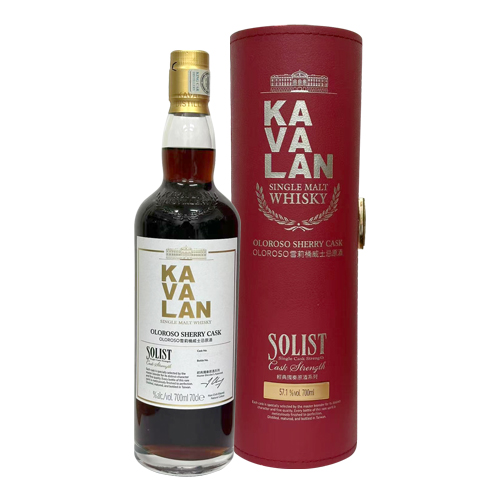 噶瑪蘭經典獨奏雪莉桶(2019舊版圓桶)原酒單一麥芽威士忌