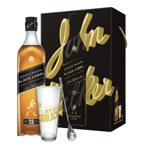 約翰走路12年黑牌(2025新春)蘇格蘭威士忌【禮盒】