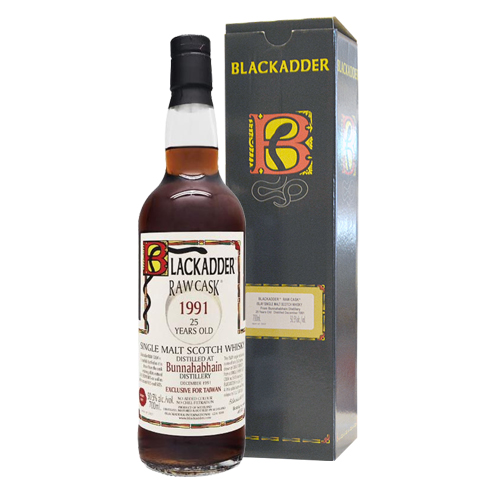 黑蛇1991布納哈本25年原酒單一麥芽威士忌