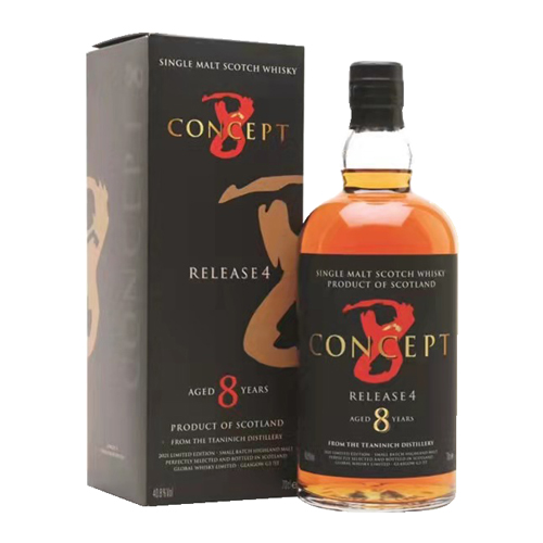 康賽普特8年帝尼尼單一麥芽威士忌