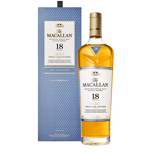 麥卡倫18年黃金三桶單一純麥芽麥威士忌