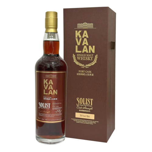 噶瑪蘭經典獨奏波特桶(2017舊版方盒)原酒單一麥芽威士忌