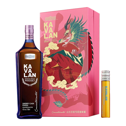 噶瑪蘭山川首席雪莉桶(2024新春)單一麥芽威士忌【禮盒】