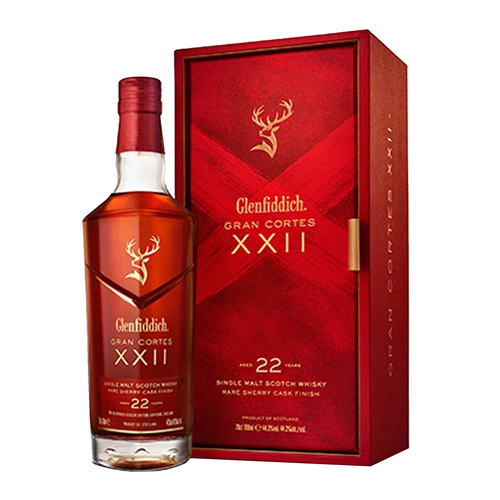 格蘭菲迪22年雪莉酒桶單一麥芽威士忌