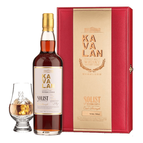 噶瑪蘭經典獨奏(雪莉桶)原酒威士忌【禮盒】