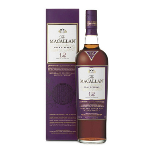 麥卡倫12年紫鑽單一麥芽威士忌
