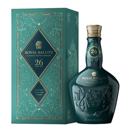 皇家禮炮26年王者品桶系列(蘇格蘭橡木桶過桶限定版)調和威士忌