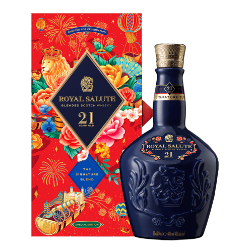 皇家禮炮21年(2024花開富貴)調和威士忌