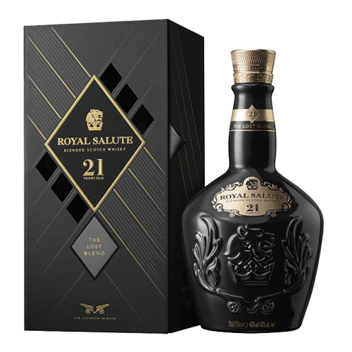 皇家禮炮21年迷失(黑)調和威士忌