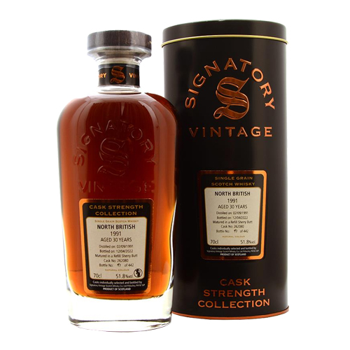聖弗利1991北星30年(原桶強度系列)單一穀物威士