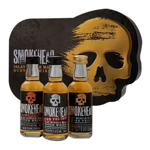 蘇魔克迷你酒三入組(鐵盒)單一麥芽威士忌