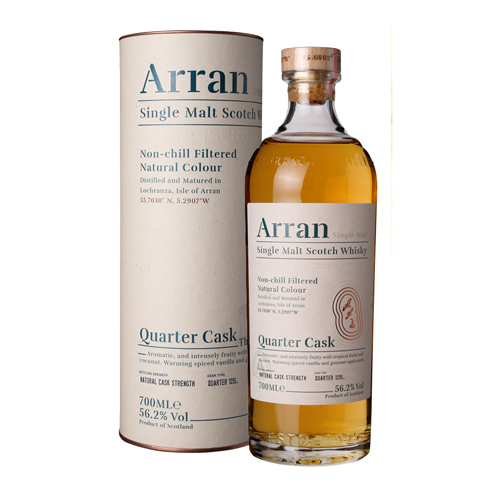 艾倫四分之一桶強度原酒單一麥芽威士忌