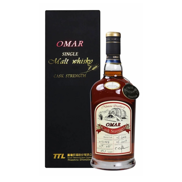 OMAR原桶強度(雪莉桶)威士忌