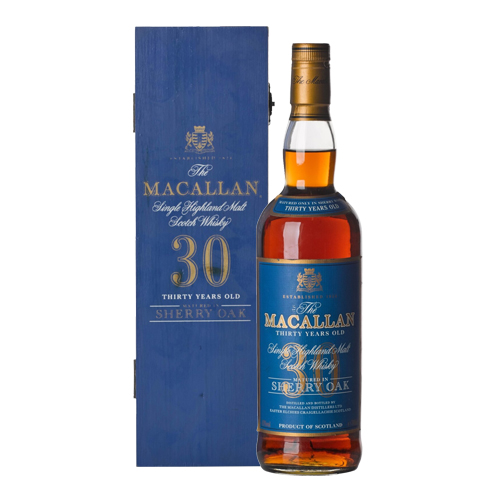 麥卡倫30年雪莉(藍木盒)單一麥芽威士忌