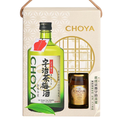 蝶矢宇治茶梅酒【禮盒
