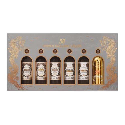 金門酒廠58白金龍袖