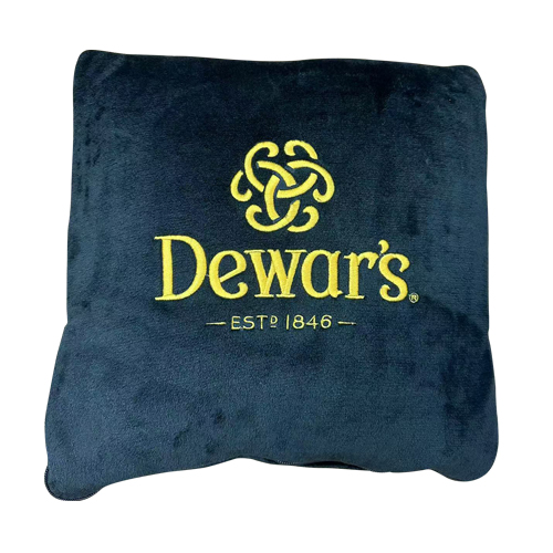 帝王兩用抱枕毯