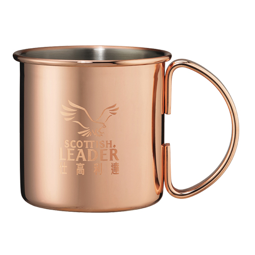 仕高利達時尚玫瑰金杯