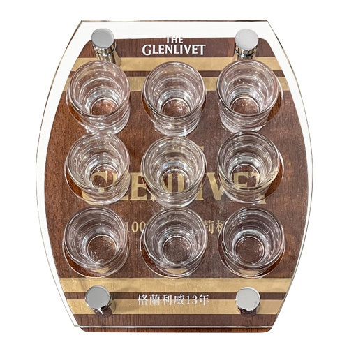 格蘭利威SHOT杯9入組(含杯架)