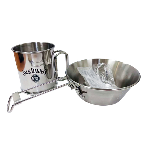 傑克丹尼露營餐具四件