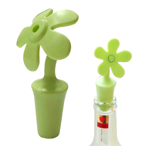 花朵矽膠酒瓶塞