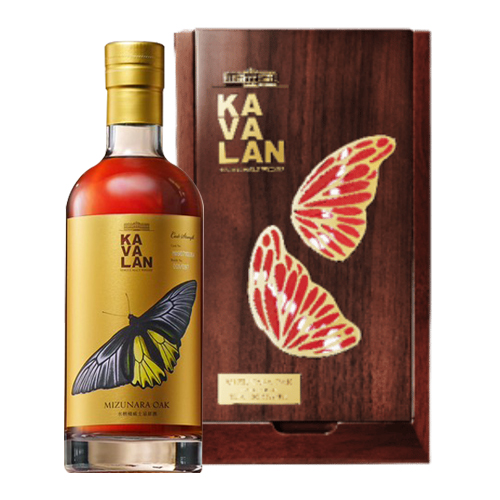 噶瑪蘭水楢桶(經典珍藏單入款-黃裳鳳蝶)原酒威士忌