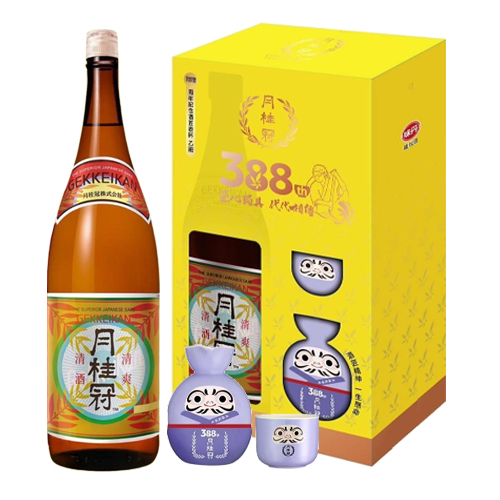 月桂冠388th周年紀念酒匠壺杯組清酒【禮盒】
